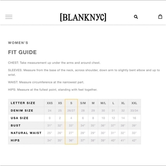 Blank NYC Jean Shorts “Jeepin” Denim Size 26 = 4 nyc Cutoffs Cut Offs New - Picture 4 of 6